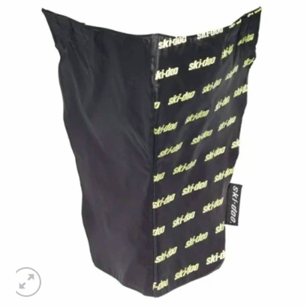 NEW SKI-DOO unisex magnetic face shield in black neon yellow